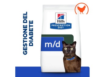 Hill's Prescription Diet m/d Feline 1,5 Kg secco